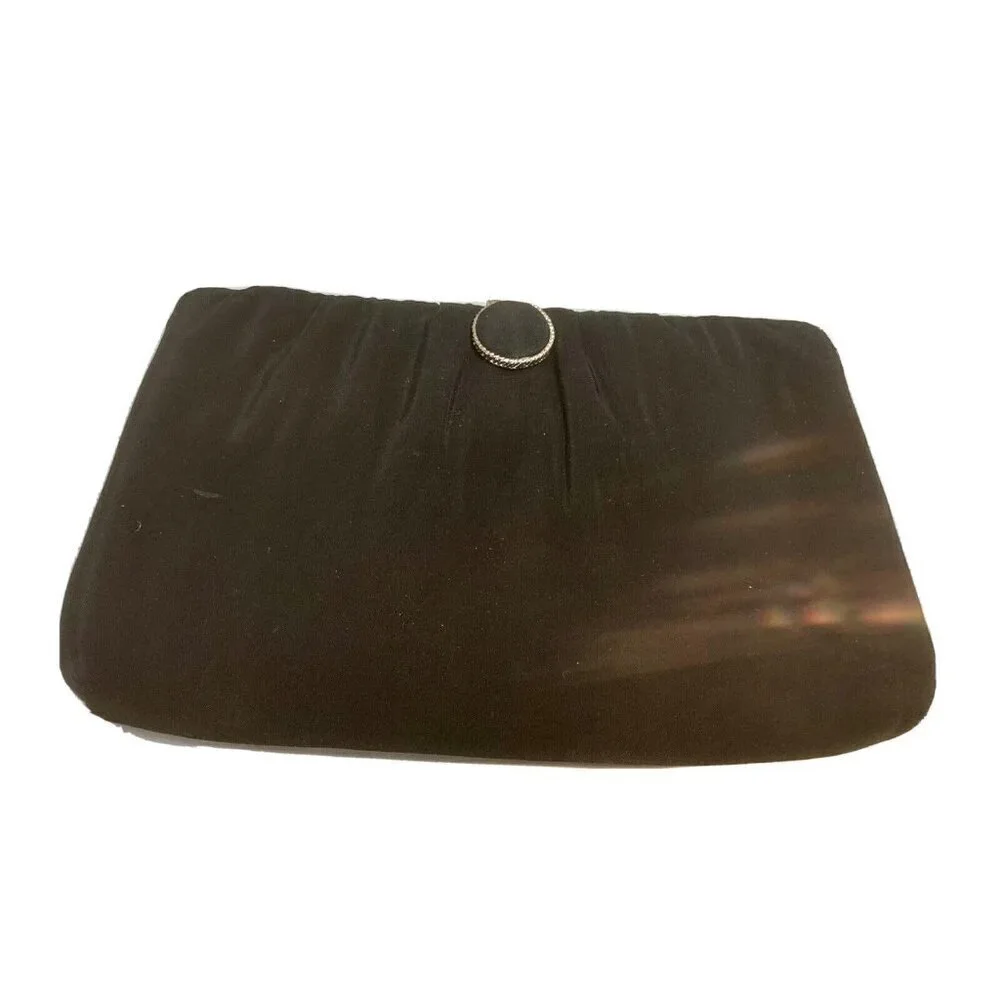 vintage black clutch purse
